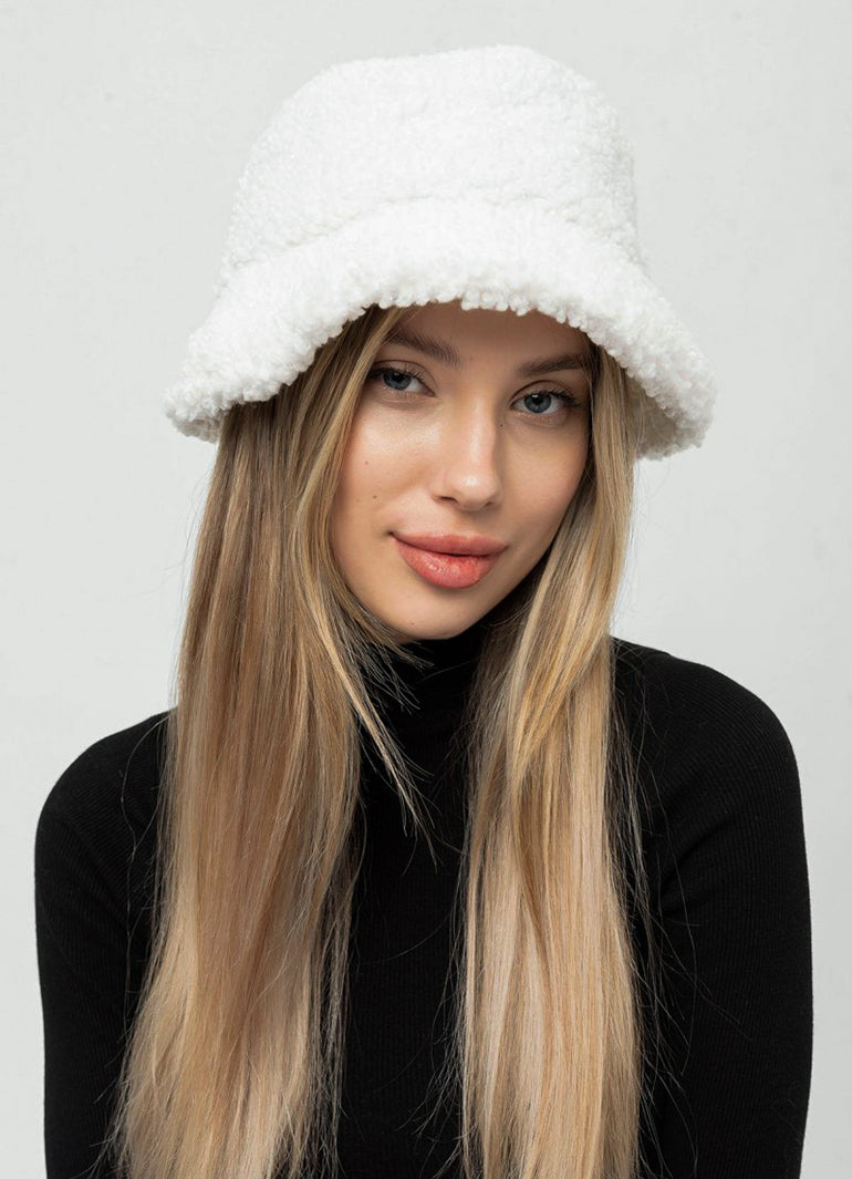 White Bucket Women's Hat