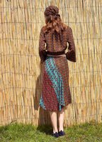 Authentic Mini Patterned Summer Skirt
