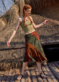 Mini Patterned Summer Skirt