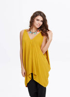 Cold Shoulder Top - B25yellow
