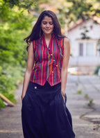 Gypsy Style Boho Wholesale Striped Shirt