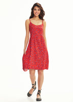 Boho Red Sundress