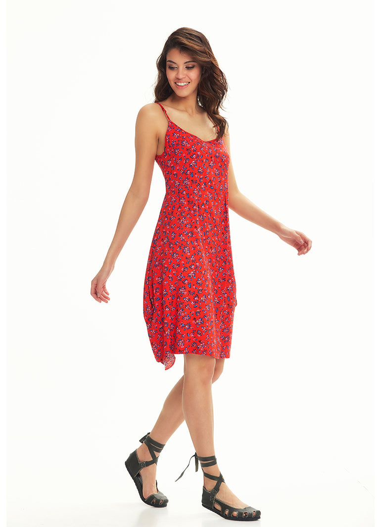 Boho Red Sundress