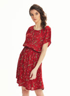 Boho Style Red Clover Daydress