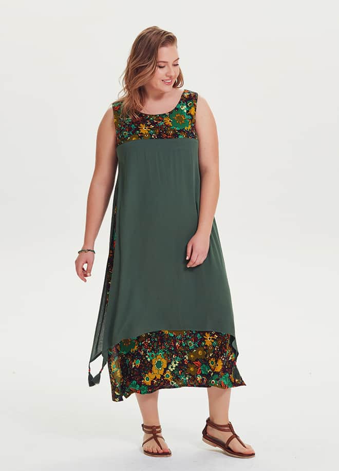 Plus Size Long Dress