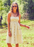 Strappy Cream Dress