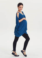 Cold Shoulder Maternity Tunic Top