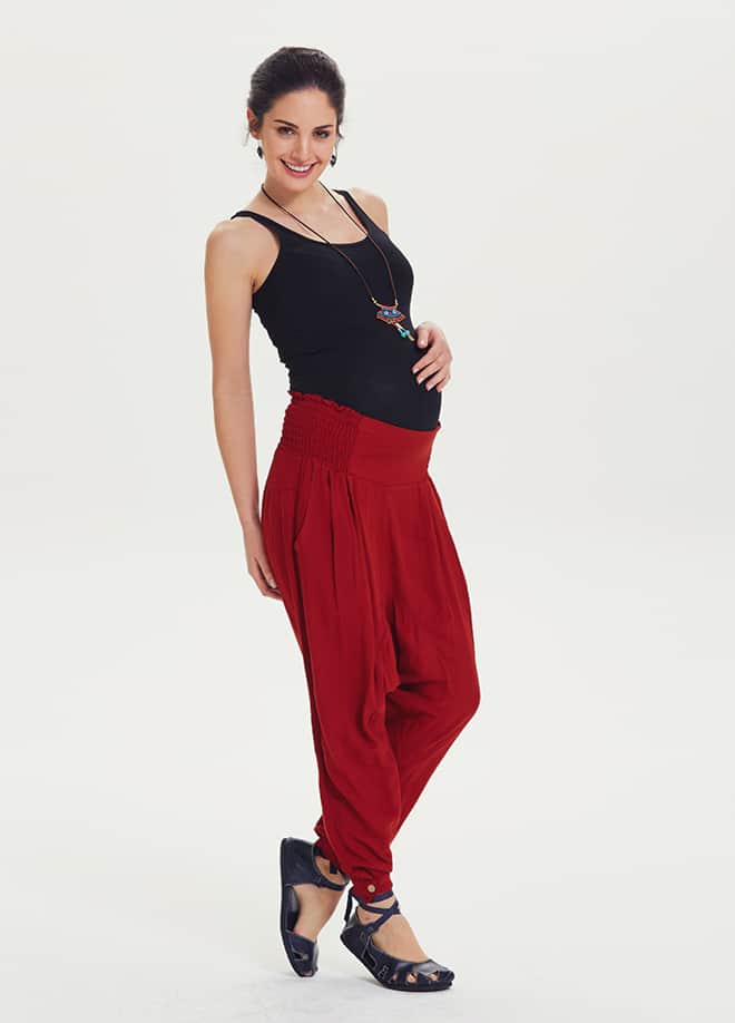 Maternity Drop Crotch Pants