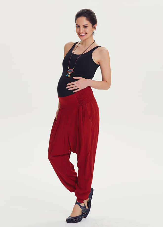 Maternity Drop Crotch Pants