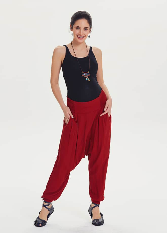 Maternity Drop Crotch Pants