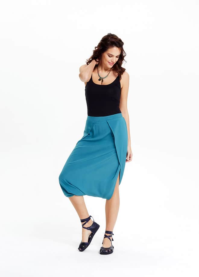 Culottes - P09petrolblue