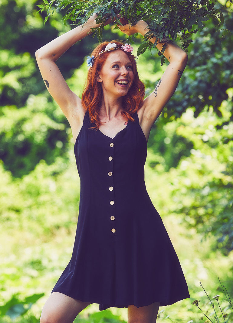 Short Black Romper