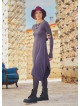 Anthracite Thumb Hole Long   Winter Dress