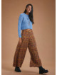 High Rise Wide Leg Pera Desing Palazzo Pants