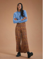 High Rise Wide Leg Pera Desing Palazzo Pants