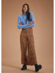 High Rise Wide Leg Pera Desing Palazzo Pants