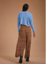 High Rise Wide Leg Pera Desing Palazzo Pants