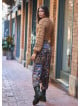 Elastic Waist Authentic Patterned Winter Harem Pants