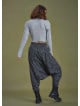 Winter Elastic Waist and Leg Harem Pants