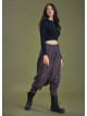 Elastic Waist and Leg Winter Harem Pants