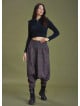 Elastic Waist and Leg Winter Harem Pants