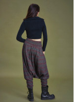 Elastic Waist and Leg Winter Harem Pants