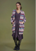 Kimono Style Winter Long Cardigan