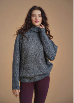 Bohemian Style Knitted Women's Smoke Sweater