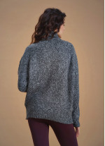 Bohemian Style Knitted Women's Smoke Sweater