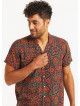 Ethnic Patterned Comfortable Fit Men's Shirt