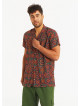 Ethnic Patterned Comfortable Fit Men's Shirt