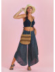 Boho Style Draw String Wide Leg Loose Pants