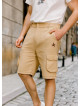 Comfortable Cut With Elastic Waist Men's Shorts