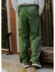 Comfortable Cut Khaki Mens Pants with Elastic Waist