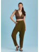 Drop Crotch Khaki Pleated Summer Pants