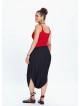 Pull On Elastic Waist Black Maternity Culottes