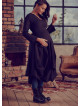 Oversized Pocket Detail Tie Waist V Neck Cotton Maternity Dress