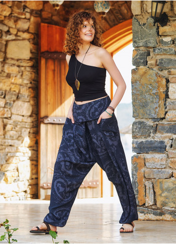 Gray Thai Women's Fisherman Pants